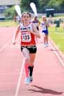 Girls Under-13s 800 metres, 2024 North Eastern Track and Field Champs., Middlesbrough.  Photo: David T. Hewitson/Sports for All Pics